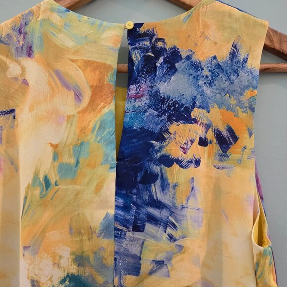 H&M Multicolor Abstract Midi Dress - Picture 5 of 10